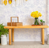 Grand pochoir mural floral pour la décoration des murs, des meubles et du sol, pochoir mural botanique réutilisable 16x24 "pour la décoration intérieure