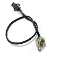 Sensor de Temperatura PT100 R0 100 OHM CLASE A CLASE B CLASE 1/3B -70~500 Montaje con Conector para Espiga