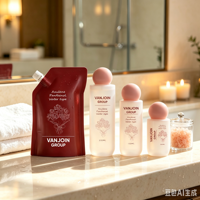 Flacons cosmétiques à capuchon à clapet de 100, 150, 250 ml pour gel douche, parfum, toner, en bleu, rose, transparent, dépoli, avec pulvérisateur à brume fine à sertir