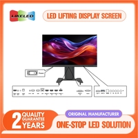 Sistema de Elevación Eléctrico de Instalación Rápida con Pantalla LED, Función de Elevación Vertical y Plegado para Pantallas Digitales de Conciertos