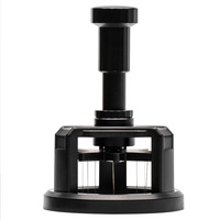 Distributeur d'aiguilles à café rotatif magnétique en acier inoxydable 304, réglable en hauteur, universel pour le nivellement des galets d'espresso