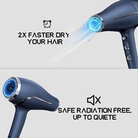 Sèche-cheveux professionnel de salon haute puissance, séchage rapide, ions négatifs, appareil de coiffure de salon, diffuseur, sèche-cheveux pour femmes