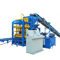Équipement de construction de la machine à fabriquer des blocs de béton pleins QT4-15S, machine à fabriquer des blocs creux, pompe PLC, moteur pour le pavage en béton, machine à briques