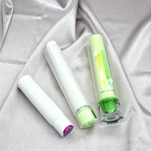 หลอดพลาสติกบรรจุเครื่องสำอางแบบ2 in 1ขนาด60มล. และ60มล. บรรจุภัณฑ์แบบบีบสองช่องสำหรับล้างหน้าด้วยมือ - Product Image 1