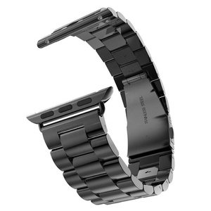 Correa Clásica de Acero Inoxidable para Reloj <span class=keywords><strong>Apple</strong></span>, Correa para Reloj Inteligente Compatible con <span class=keywords><strong>Apple</strong></span> <span class=keywords><strong>Watch</strong></span> Series 8 7 6 5 4 3 2 1 - Product Image 3