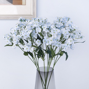 Flores Artificiales de Clavel de 6 Ramas, 62 cm, de Plástico y Seda, Alta Simulación, Decoraciones para Bodas y Hogar - Product Image 1