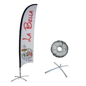 ธงรูปโบว์สำหรับติดผนังแบนเนอร์สำหรับโฆษณาส่งเสริมการขายออกแบบได้ตามต้องการ - Product Image 4