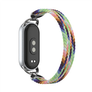 Correa Deportiva Elástica para Xiaomi Smart Band 10, Correa <span class=keywords><strong>de</strong></span> Tela Trenzada <span class=keywords><strong>de</strong></span> Nailon para Xiaomi <span class=keywords><strong>Mi</strong></span> Band 9 8 - Product Image 6
