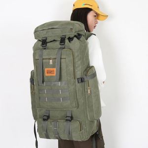 Sac à dos tactique imperméable de grande capacité 80L pour l'extérieur, sac de randonnée, sac de camping, sac à dos tactique Molle - Product Image 5
