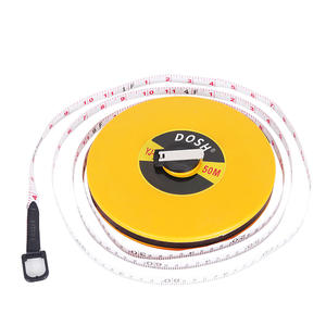 Ruban long rétractable à double échelle en tissu imprimé de logo personnalisé bon marché <span class=keywords><strong>10</strong></span>/20/30/50/100m pouces <span class=keywords><strong>m</strong></span>étriques couleur plastique ABS - Product Image 2