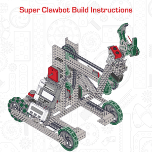 Kit Super Clawbot Vex Edr V4 Robotics Series : Instructions de construction, enseignement en classe et compétition, super kit 276-3000 - Product Image 2