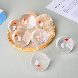 Esfera de Cuarzo Transparente de Alta Calidad, Bola de Cristal Pulida para Decoración del Hogar - Product Image 1