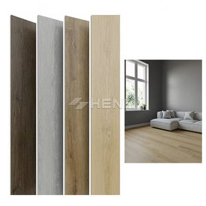 Revêtement de sol en vinyle à clipser SPC LVT en PVC stratifié imperméable couleur bois pour la décoration intérieure - Product Image 4