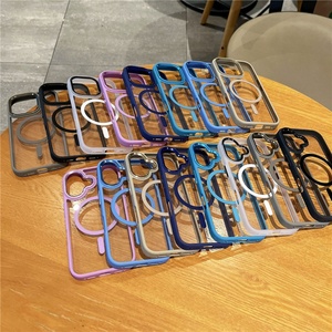 เคสโทรศัพท์แม่เหล็กใสไร้สายอะคริลิคคุณภาพสูงสำหรับ iPhone 16 Pro Max แม่เหล็กแรง - Product Image 1
