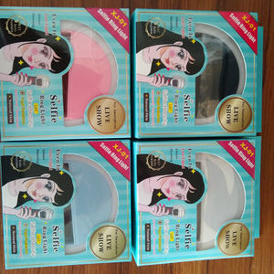 คลิปไฟ LED เติมได้แบบพกพาภาพสวยไฟวงแหวนแต่งหน้าเซลฟี่ความสว่าง3ระดับสำหรับโทรศัพท์ทุกรุ่น - Product Image 3