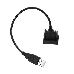 Adaptador de Cable de extensión de Panel de Puerto <span class=keywords><strong>USB</strong></span> de montaje empotrado para tablero de coche para Toyota RAV4 Vios Car - Product Image 6