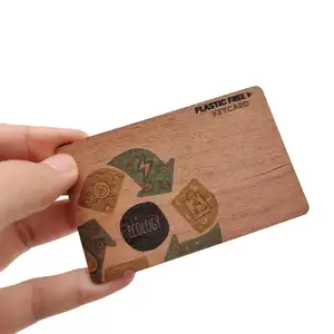 RFID-карта, поставка с завода, высокая безопасность, Mifare desfire EV3 2k/4k/8k NFC Type4, деревянная карта для оплаты
