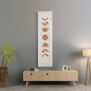 Bohème Lune Phase Tissé Vertical <span class=keywords><strong>Tapisserie</strong></span> Tissu Couverture Jacquard Tenture Murale Pour Chambre Esthétique - Product Image 5