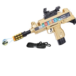 KK <span class=keywords><strong>UZI</strong></span> 36CM pistola elettrica giocattolo spaziale, pistola a vibrazione leggera giocattolo; Pistola a batteria giocattolo con suono leggero; Bambini migliori giochi di tiro - Product Image 2