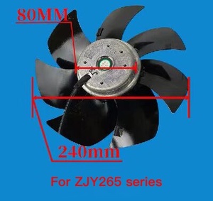 Ventilador de Refrigeración para Motor GSK Spindle ZJY182-3.7BL-B35Y1 208A-5.5BM-B5, Bajo Ruido, Disipación Rápida de Calor, Mejor Precio - Product Image 6