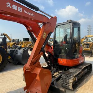 Mini-excavatrice sur chenilles d'occasion presque neuve, de fabrication japonaise, Kubota U55 U35 U30 U40, de haute qualité, à prix avantageux, en vente flash, EPA - Product Image 2