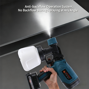 Pistola de Pulverización Eléctrica de Mano de 60 Hz a Precio Económico, 900 ml, 200 W de Potencia, Pulverizador de Pintura Portátil sin Aire con Alta Presión - Product Image 2