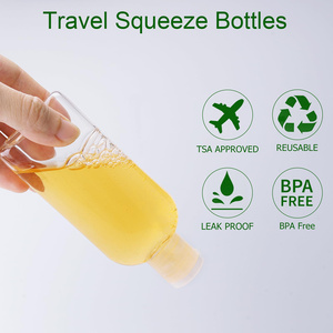 Bouteille de détergent à lessive transparente de 5000 ml de qualité supérieure, bouteille de savon liquide vaisselle en plastique pour la maison avec bouchon poussoir - Product Image 3