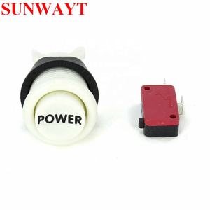 Botón Pulsador Cóncavo de 33 mm Estilo Americano para Máquinas Recreativas, Botón de Crédito/Salida/Moneda/Encendido - Product Image 5