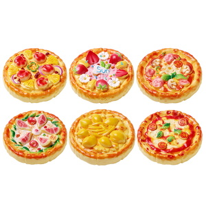 Statuette in Resina a Forma di Pizza Assortite all'Ingrosso, Decorazioni Alimentari in Miniatura Realistiche per Lavoretti Fai-da-Te con Magnete per Frigorifero Opzionale - Product Image 6