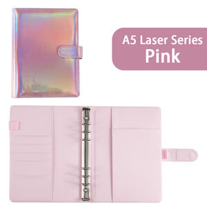 <span class=keywords><strong>Classeur</strong></span> A5 <span class=keywords><strong>pour</strong></span> ordinateur portable Laser Macron couleur boucle à 6 anneaux couverture de <span class=keywords><strong>classeur</strong></span> d'organisation personnelle avec boucle magnétique <span class=keywords><strong>classeur</strong></span> en cuir PU - Product Image 6