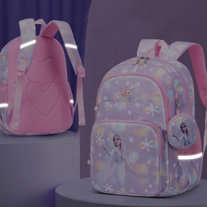 Zaino Scolastico Unisex da 16 Pollici Impermeabile con Motivi Cartoon, Leggero in Poliestere, con Portamonete per Bambini della <span class=keywords><strong>Scuola</strong></span> Primaria - Product Image 6