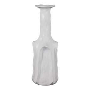 Vaso per Fiori in Ceramica Alto Decorativo con Design Artistico Curvo per Soggiorno e Fiori Freschi - Product Image 3
