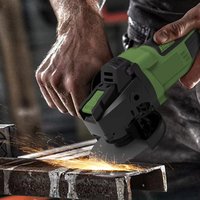 Meuleuse d'angle sans fil de qualité industrielle 21V, sans balais, alimentée par batterie, pour le polissage et la découpe, fabriquée par un fabricant professionnel