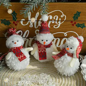 Kerstversiering Kerstboom Hangende Elanden Pop Sneeuwpop Santa Claus Voor Thuis Elanden Kerstversieringen Kerstboom Decor Natal Geschenken