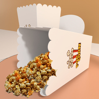 Seau à Popcorn Personnalisé Écologique Imprimé – Boîte à Emporter pour Popcorn et Frites