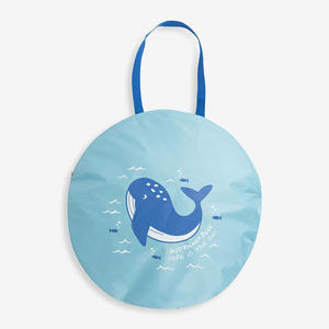 Protection solaire bleue mignonne pour bébé UPF 50 + apparaît en quelques secondes pare-soleil Mini tente de plage avec <span class=keywords><strong>porte</strong></span> moustiquaire pour jardin de vacances - Product Image 5