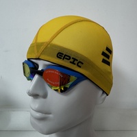 Ensemble de lunettes de natation et bonnet de bain en maille pour adultes, bonnet de bain personnalisé pour cheveux longs, lunettes de natation pour enfants, haute élasticité