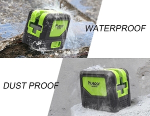 HUEPAR DIY CROSS 9211G LINE <strong>GREEN</strong> BEAM <strong>LASER</strong> LEVEL WITH 2 DOTS SELF LEVELING - Product Image 6