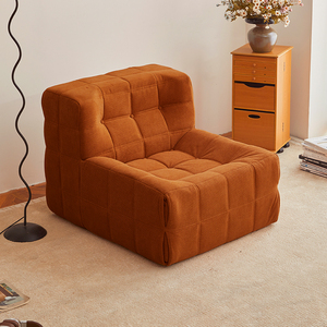 أريكة مضغوطة فاخرة حديثة أثاث غرفة معيشة فاخر على شكل مربع للفنادق والفيلات والمدارس - Product Image 2