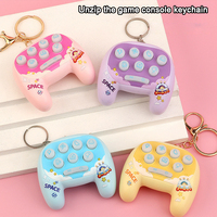 Porte-clés Jouet Anti-Stress Whack-a-Mole en Gros, Console de Jeu Portable, Jouet Créatif pour Enfants et Ornement de Sac