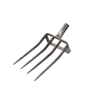 工业强度花园干草叉更高强度的地面土壤肥力挖掘用钢宽叉 - Product Image 4