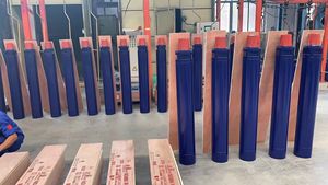 أداة حفر مصنوعة في الصين من الفولاذ الكربوني لتعدين الخام وتفجير الآبار معالجة مزورة للتعدين وحفر الانفجار - Product Image 2