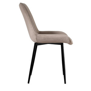 Nordic Style Comfortable Garden <strong>Chair</strong> Living Room <strong>Chair</strong> with <strong>Patchwork</strong> Fabric Wood Legs - Product Image 3