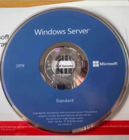 Windows Server 2019 Standard Datacenter Anglais DVD OEM 16 cœurs Clé d'activation en ligne Licence Garantie à vie