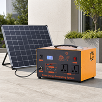 Système solaire domestique LFP 500W 720Wh avec haute densité énergétique pour la recherche scientifique, l'exploration en plein air et les levés topographiques