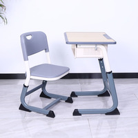 Mobilier de classe : Ensembles scolaires, table et chaise d'écolier, table de lecture, ensemble de chaises pour l'éducation et l'étude en classe