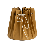Boîtes d'emballage en papier kraft pour fleurs de différentes formes personnalisées, boîte aquatique imperméable pour fleurs