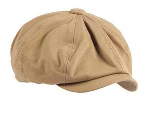 Wholesale Vintage Tweed <b>Flat</b> Cap Newsboy Beret Solid Color 8 Panel Unisex Polyester/Cotton Casual Sports Party <b>Hats</b> - Product Image 6