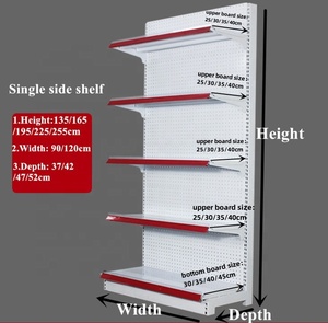 Chất lượng tuyệt vời kệ nhà để xe bán lẻ Gondola Kệ siêu thị <span class=keywords><strong>Rack</strong></span> hiển thị cho cửa hàng tiện lợi - Product Image 2