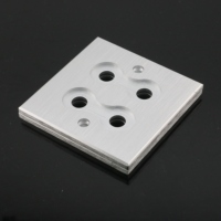Plaque de terminaison pour haut-parleur audiophile HIFI YIVO XSSH avec bornes de connexion, châssis d'amplificateur OEM ODM, panneau mural, accessoires audio-vidéo